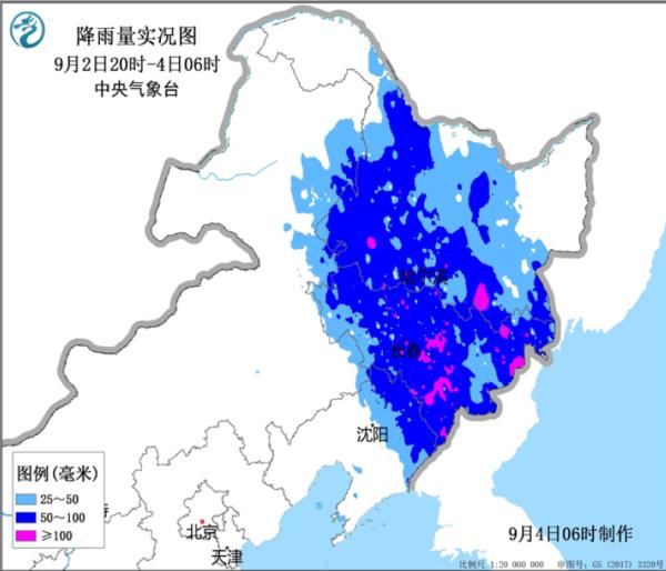 长春地区台风登陆信息速递