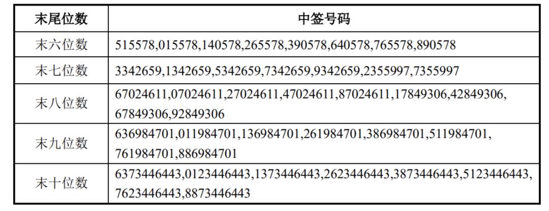 “2025年度最新新股申购号码揭晓，速来查看您的配号信息！”