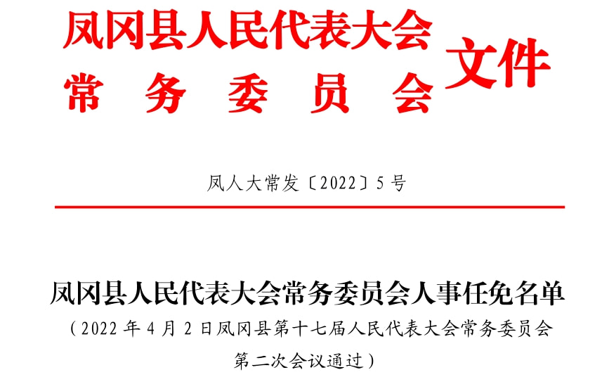 凤台区最新官方人事调整与任命资讯揭晓